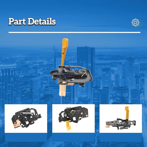 D2BZ-16700-B Hood Latch Lock Assembly with Anti-Theft Alarm Sensor for 2014–2019 Ford Fiesta - Image 6