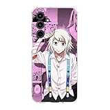 for Samsung Galaxy A16 5G Anime Hero Suzuya Juuzou Clear Case Soft TPU Protective Silicone Shockproof Transparent Phone Back Cover Color07