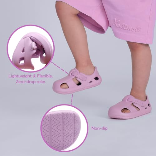 Toddler Water Sandals for Boys & Girls, Little Kids Summer Water Shoes by Pharda - Used condition - Image 4