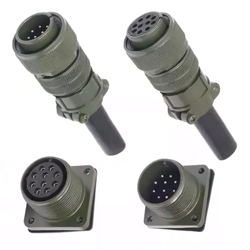 Conectores circulares MIL-C Socket 5015 MS3102A MS3106A para formato electrónico 6