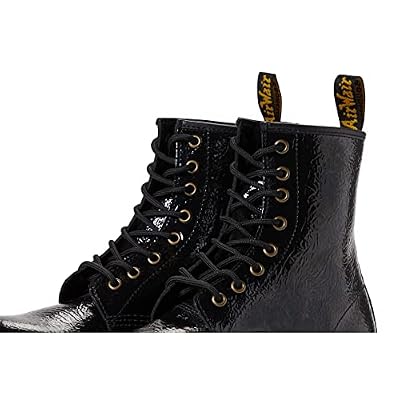 Dr. Martens Women's 1460 Distressed Patent Boot Amphibians
