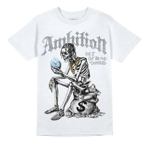 Image of DopeSkill Graphic Tee Streetwear Hip Hop Hypebeast Street Style Unisex T-Shirt Sneaker Colour Matching Shirts Horror Skeleton