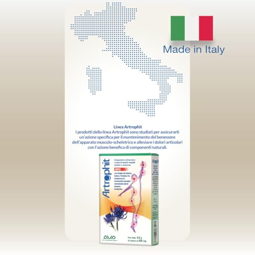 Avd Reform | Artrophit Urto – Formula Con Estratti Vegetali Titolati E Vitamine Per Il Benessere Osteo-Articolare E Muscolare - 20 Capsule - Prodotto In Italia - 7