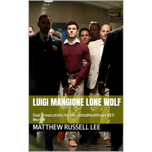 Luigi Mangione Lone Wolf Audiolibro Por Matthew Russell Lee arte de portada