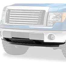 Auto Dynasty Air Deflector Front Bumper Lower Valance Compatible with Ford F-150 4WD with Tow Hook Holes 2009-2014, Textured Black