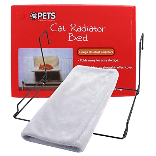 Rede de pelúcia removível e lavável para gatos, cama suspensa para gatos, prateleira de pelúcia para
