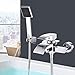 Produktbild Badezimmer Waschbecken Armaturen Chrome Wasserfall Badewanne Wasserhahn Wandhalterung Wasserfall Heißes Kaltwasser Mischer Hahn Badewanne Dusche Wasserhahn Hahn, YASAKUE