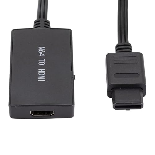 easyday HDMI Adapter Converter w/HD Cable for Nintendo 64/SNES/SFC/NGC Gamecube Console