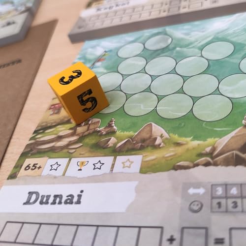 Cranio Creations - Trek 12 Himalaya, Un Roll & Write Per Scalare L'himalaya, Edizione Italiana - 4