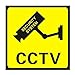 Produktbild ShenyKan Square CCTV Surveillance Security 24 Hour Monitor Camera Warning Stickers Sign Alert Wall Sticker Waterproof Lables
