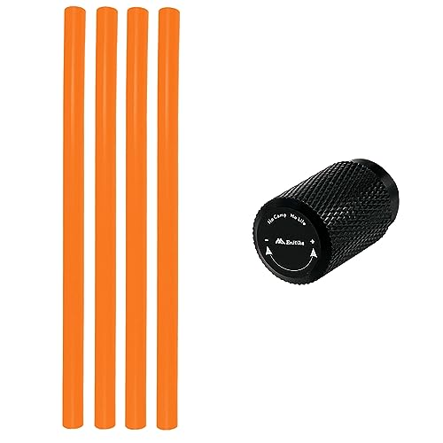 EnHike �ϔM�V���R���`���[�u �Η͒��߂܂� �A�V�X�g�Z�b�g SOTO ���M�����[�^�[�X�g�[�u ST-310/ST-340�p (�I�����W+�u���b�N)