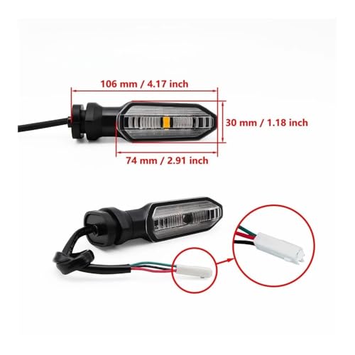 Clignotant Moto Accessoire Lampe de Signalisation CBR600RR NC700 CB650F - 7