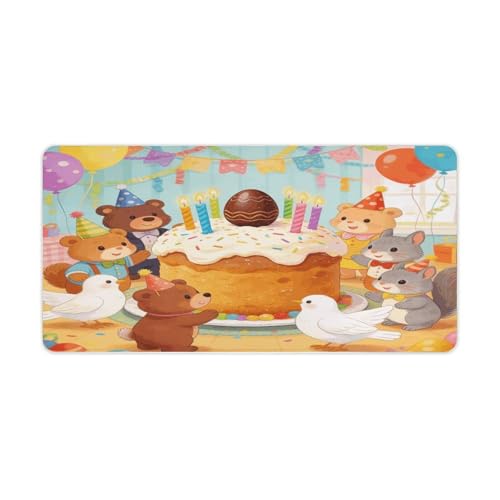 Easter Zest Desk Pad Pad Grande Impermeable Mouse