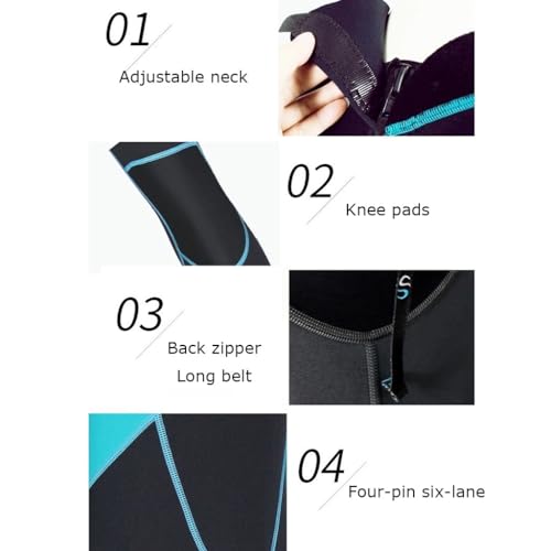 Fato De Mergulho De Peça Única De 2 Mm Para Mulheres Roupa De Mergulho Quente De Manga Longa Fato De