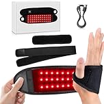 Infrared Therapy & Red Light Therapy - Red Light Therapy with 660 nm & 850 nm Dual Wavelengths, Pain Relief for Hands, Wrists, Neck, Back and Legs, Muscle Regeneration and Joint Support