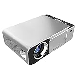 T6 3500ANSI Lumens 1080P LCD Technologie Mini HD Portable Theater Projector, Version Standard, support HDMI, AV, VGA, USB (rouge) LFQ