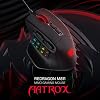 Redragon M811 Aatrox MMO Gaming Mouse, 15 Programmable Buttons Wired RGB Mouse w/Ergonomic Natural Grip Build, 10 Side Macro Keys, Software Supports DIY Keybinds & Backlit