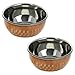 Serveware Indian Utensils Copper Serving Bowl Dinnerware Katoris Set of 2