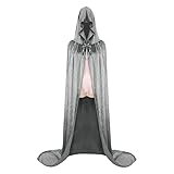 SUXUMHAO マントケープ 1ピース - カジュアルスタイル マントケープ 秋冬用 ファッショナブルで美しい 実用的な秋冬アクセサリー (シルバー) 05