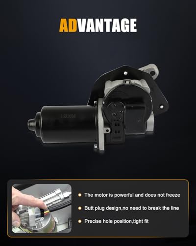 Image of ROADFAR Front Windshield Wiper Motor for Ford for Crown Victoria 1995-2002 | For Ford For Grand Marquis 1995-2002|For Lincoln For Town Car 1995-1997|For Mercury For Grand Marquis|OE F5AZ17508A|7 Pins