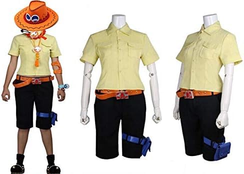 ワンピース　コスプレ　ONE PIECE 火拳のエース エース 衣装 Sサイズ ONE PIECE ワンピース ポートガス・D・エース 火拳 のエース