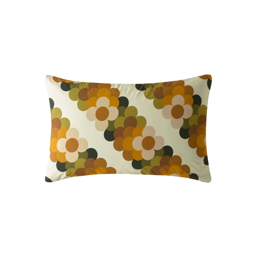 Orla Kiely Bedding - Retro Flower Stripe Multicoloured 100% Cotton Duvet Cover Set (Single Duvet Cover Set: 137cm x 200cm) - Image 4