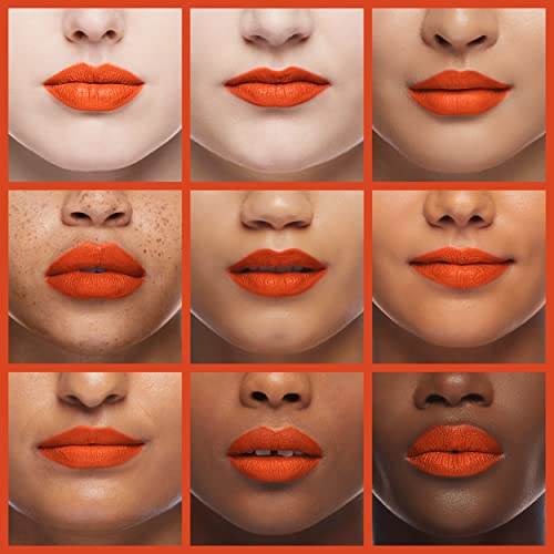 Maybelline New York Color Sensational Vivid Matte Liquid Lipstick, Orange Obsession, 0.26 Fl. Oz. #TOP3