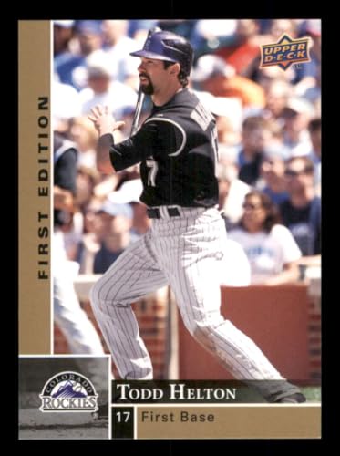 Baseball Trading Card 2009 Upper Deck First Edition #332 Todd Helton NM Near Mint Rockies