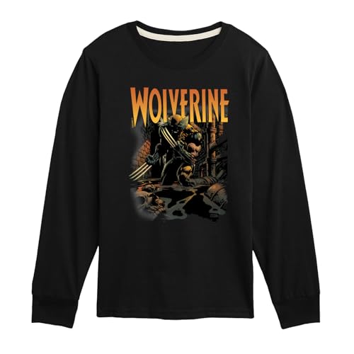Marvel Wolverine - Comic Book - Toddler and Youth Long Sleeve Graphic T-Shirt