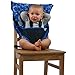 Cozy Cover Easy Seat – Portable Travel High Chair and Safety Seat for Infants and Toddlers (Blue)