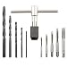 Produktbild GSR Gewindeschneider Set M3 - M8, 11-teilig, Gewindebohrer, Spiralbohrer, Werkzeughalter, Metallbohrer Set, Edelstahlbohrer Set, Metrisches Innengewinde