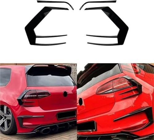 Alerón de coche tipo ala para Golf 7 que mejora la estética trasera 5
