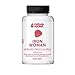 Produktbild IRON WOMAN | Vegane Eisen Softgums für Frauen | Natürlicher Pfirsich Geschmack | Made in Germany | 60 St. Monatspackung