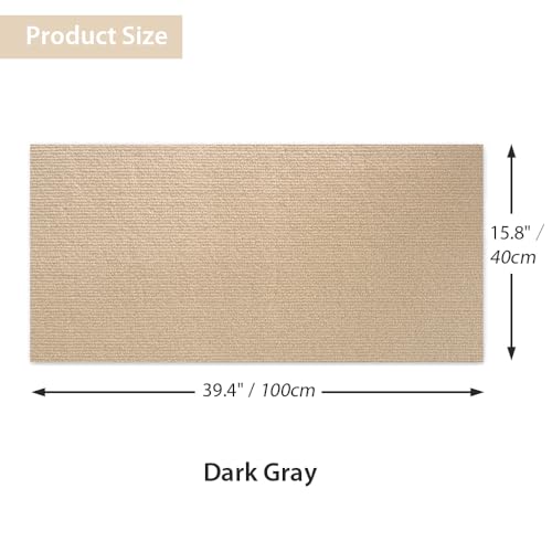 NATUYA Tapete arranhador para gatos, 100 x 40 cm, substituição de tapete de gato para prateleiras de
