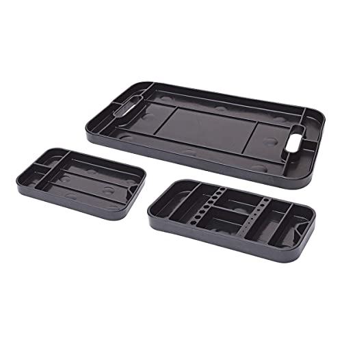 Eastwood Super Flexible Tool Tray Set Of 3 Made From Non Slip Chemical Resistant Soft Rubber #TOP1