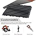 VANCASTLE 9 Pack Interlocking Deck Tiles, 12