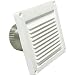 Speedi-Products EX-EVML 03 3-Inch Diameter Micro Louver Eave Vent, White