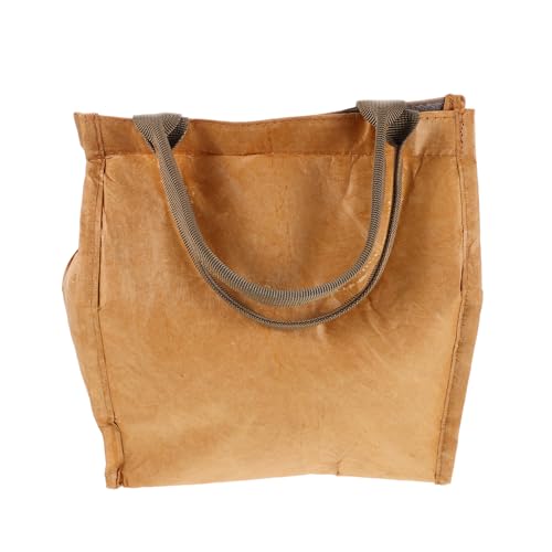 ibasenice Bolsa Térmica Reutilizable para Almuerzo Aislante Portátil y Plegable Bolsa Pequeña para Caja Bento Resistente y Duradera para Almacenamiento de Alimentos y Uso Diario