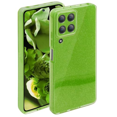 ATISIJIE Cover Glitter per HUAWEI P40 LITE,Custodia Brillantini per Paraurti Protettiva Antiurto Carino Scintillante con Donne e Ragazze per HUAWEI P40 LITE Frutta Verde