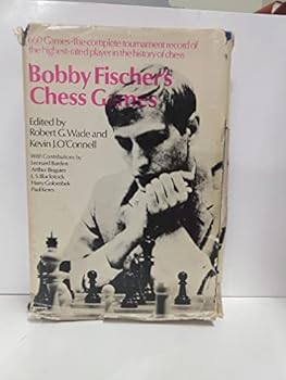 Hardcover BOBBY FISCHER'S CHESS GAMES. Book