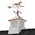 18" Square Coventry Vinyl Cupola with Horse Weathervane by Good Directions