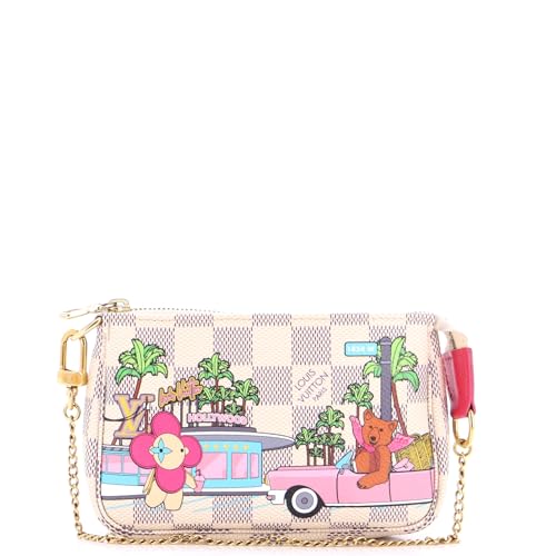 Louis Vuitton, Pre-Loved Pochette Accessoires Limited Edition Vivienne Xmas Damier