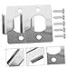 Artibetter Home Improvement Tools Strike Plate Door Lock Plate Cover for Security