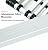 10.5FT Telescoping Ladder Aluminum Telescopic Extension Ladder One Button Retraction Portable Multi-Purpose Ladder Lightweight Collapsible Ladder Folding Ladder for Outdoor Indoor, 330lbs Capacity