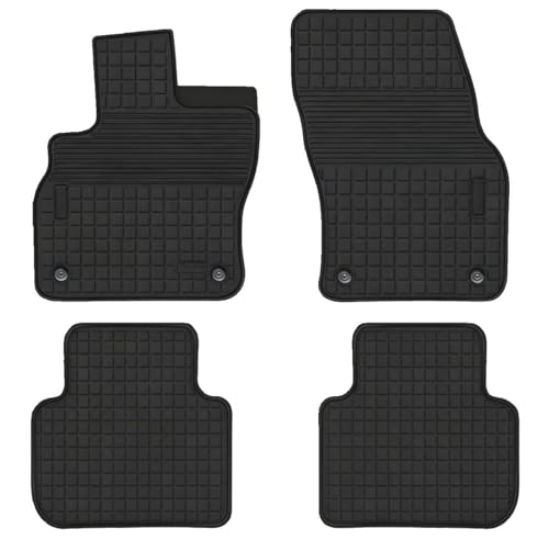 San Auto Car Floor Mats Custom Fit for Audi Q3 2019-2025 2026 Rubber Automotive Floor Liners Set Tapetes Waterproof All Weather Protection Heavy Duty Odorless