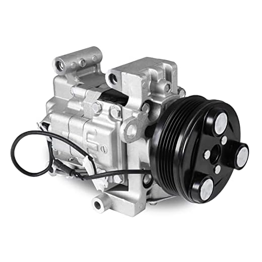 MOSTPLUS AC Compressor with Clutch Compatible with 2004-2009 for Mazda 3 2.0L 2.3L / 2006-2010 Mazda 5 2.3L / 2009 Mazda 3 SPORT 2.0L replaces CC4361450E CO 10759C