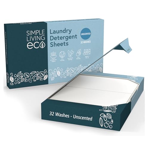 Simple Living Eco, Laundry Detergent Sheets,...