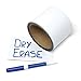 Sutter Signs Dry Erase Magnet Roll 3-inch Wide by 10-feet Long | Reusable, Customizable Labels and Signage for Office, Shop, and School
