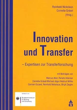 Innovation und Transfer: Expertisen zur Transferforschung-Wow! eBook