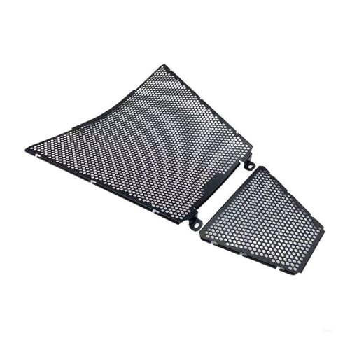 Grille de protection radiateur moto noire : finies les fuites de réservoir